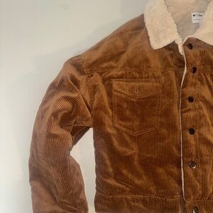 Corduroy Cropped  Ultra Soft Ci Sono
Button Down Jacket